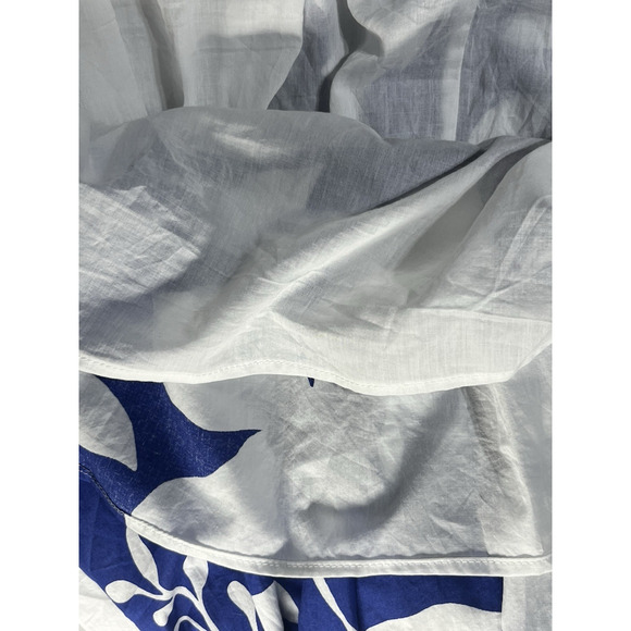 Lane Bryant Midi Sundress 22/24 Floral Romantic Cottage Smocked Cotton Dress - Picture 5 of 9